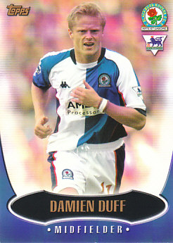 Damien Duff Blackburn Rovers 2003 Topps Premier Gold #BR2
